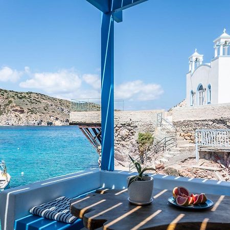 Aquanis Anchored, Sea Front House, Firopotamos Esterno foto