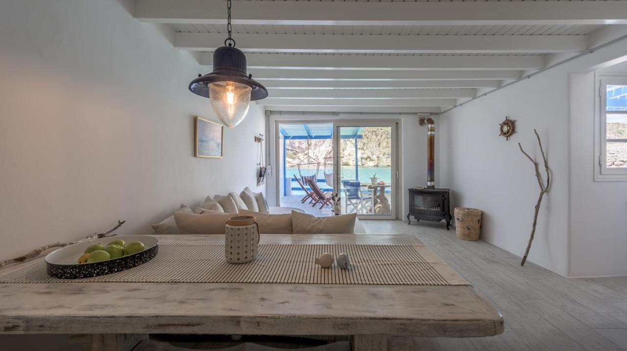 Aquanis Anchored, Sea Front House, Firopotamos Esterno foto