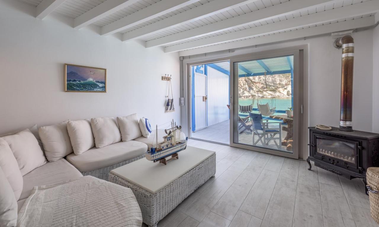 Aquanis Anchored, Sea Front House, Firopotamos Esterno foto