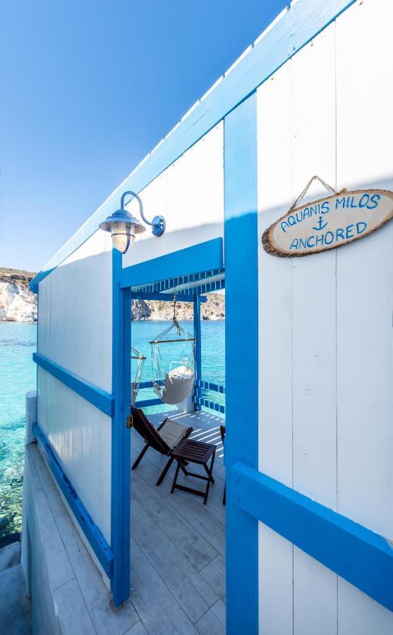 Aquanis Anchored, Sea Front House, Firopotamos Esterno foto