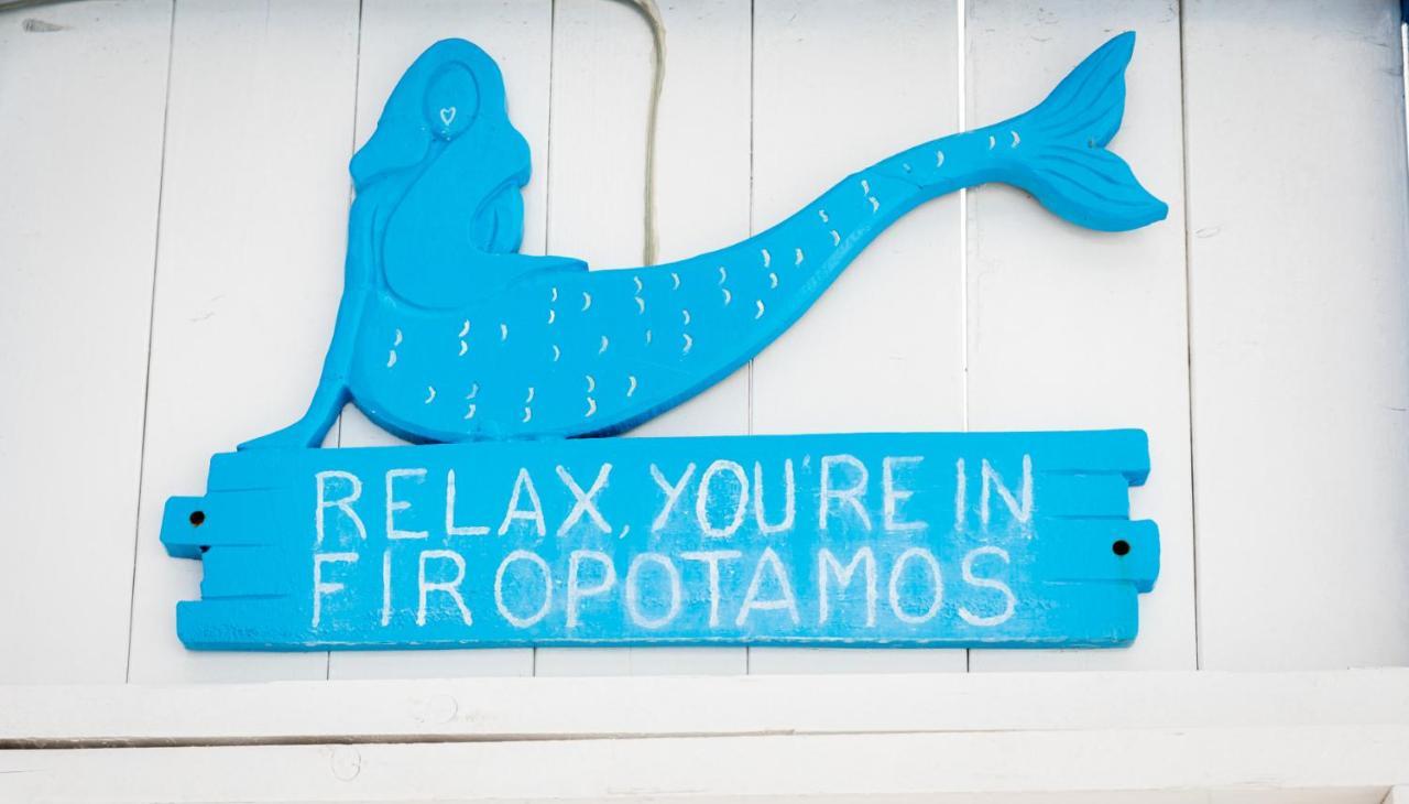 Aquanis Anchored, Sea Front House, Firopotamos Esterno foto